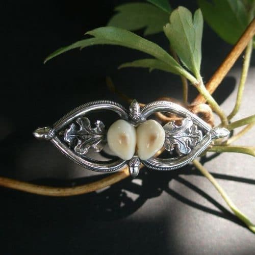 Grandelschmuck Brosche