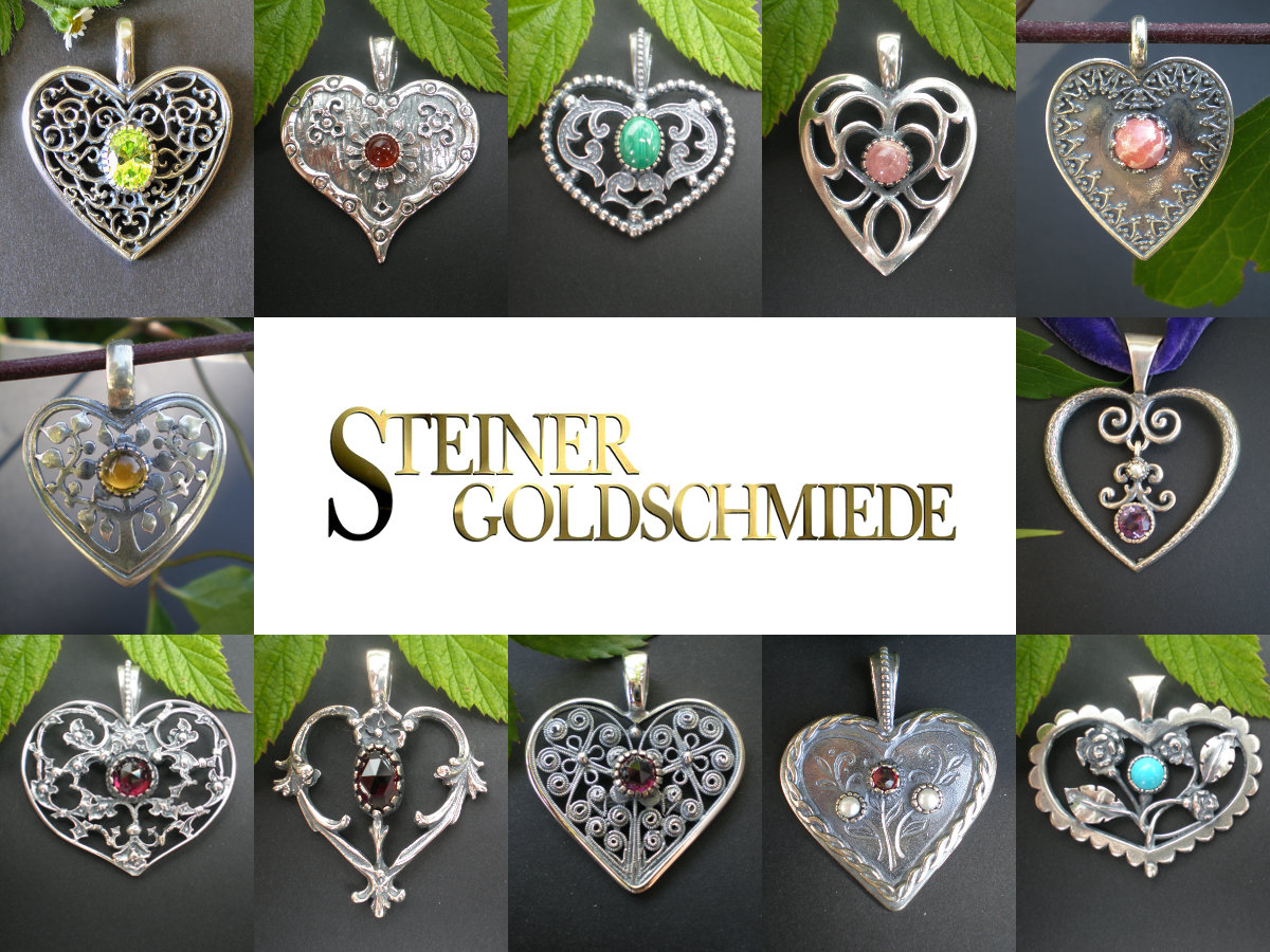 Collage Steiner Kirtagherzen