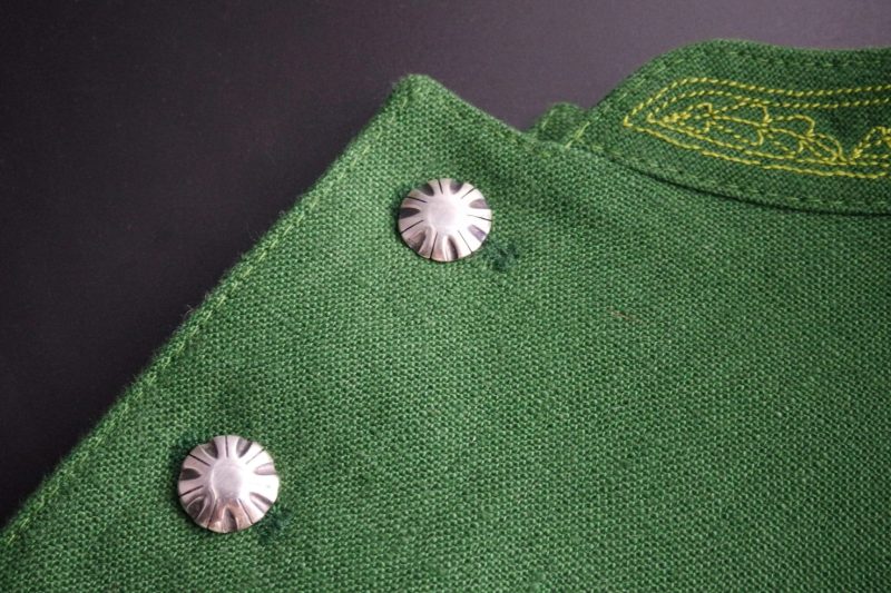 Trachtenknopf Hias Ansicht Gilet