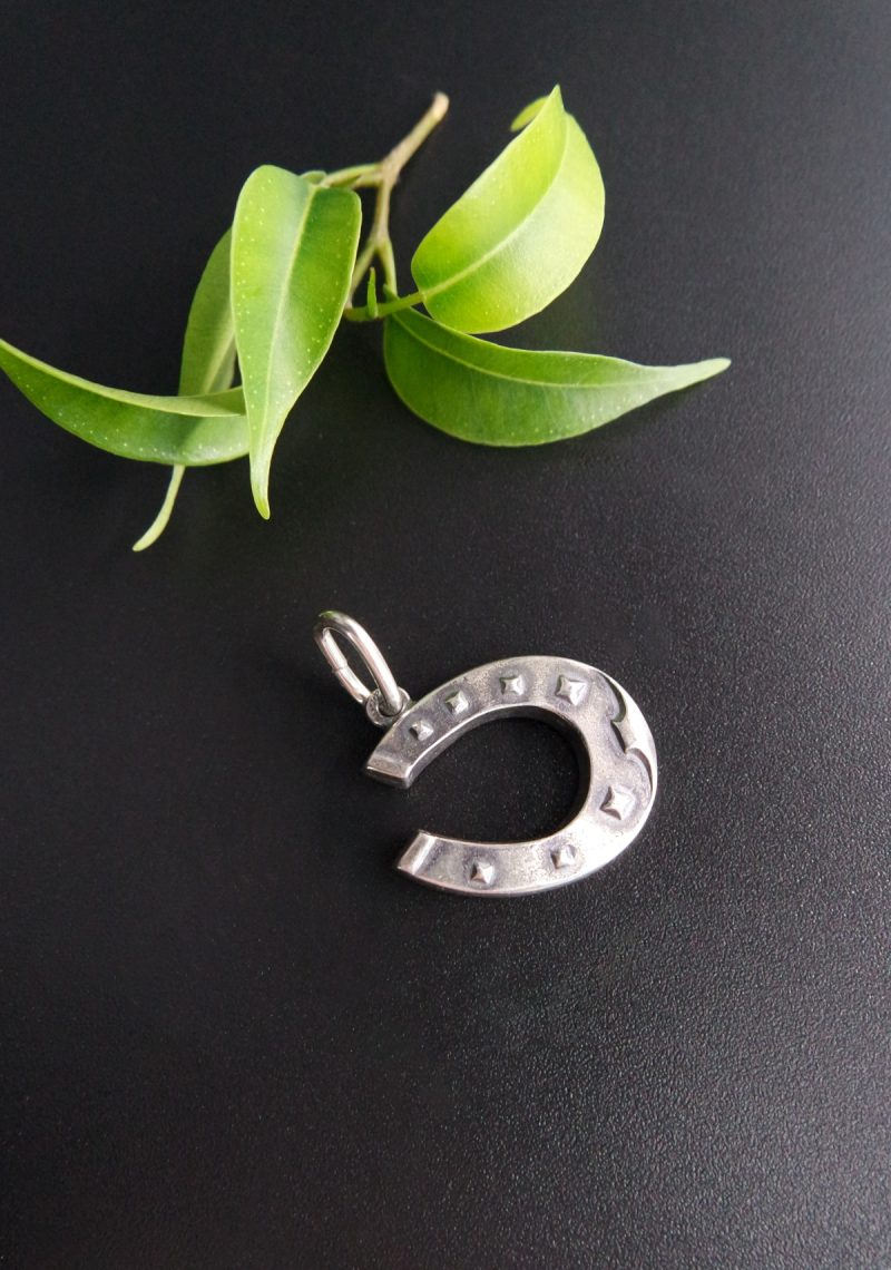 Hufeisen Anhänger in Silber