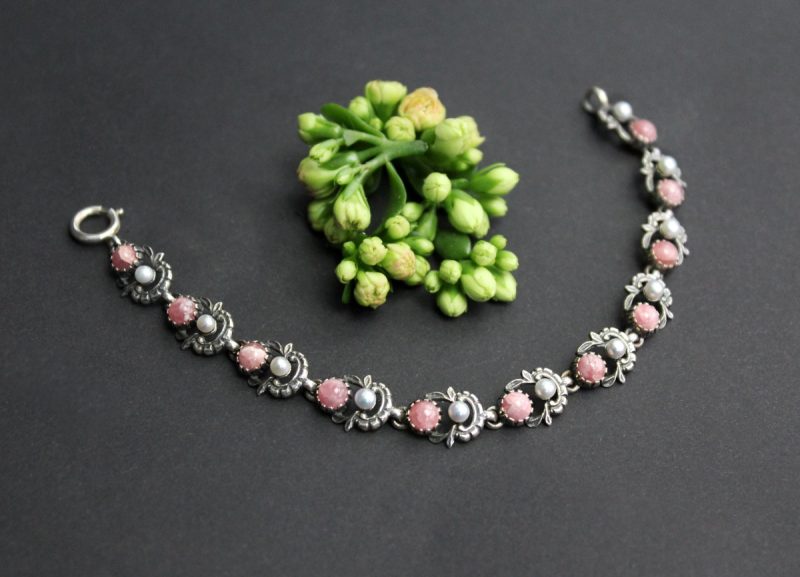 Trachtenschmuck Armband rosa