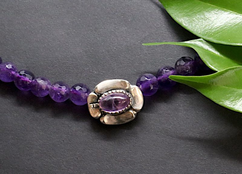 Trachtenkette Marianne Amethyst