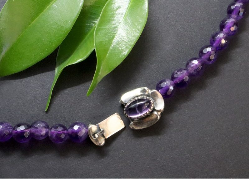 Trachtenkette Marianne Amethyst